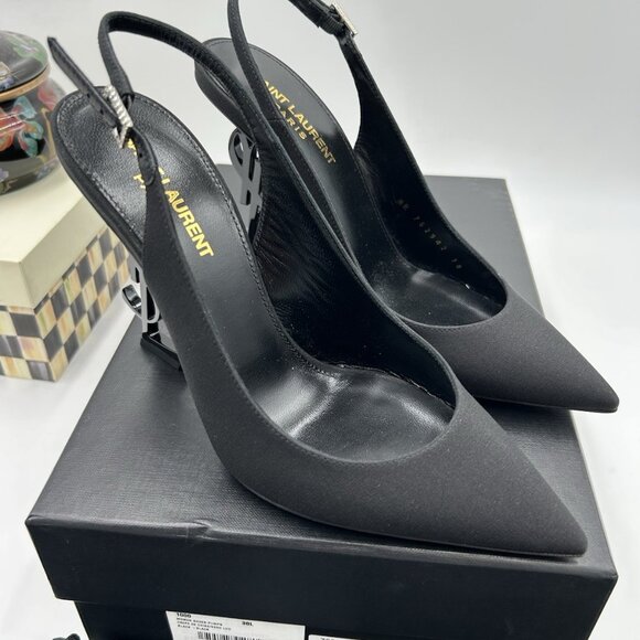 YSL Saint Laurent Opyum Sling back heels - Picture 4 of 14